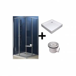 Душевая кабина Ravak Supernova в комплекте с поддоном и сифоном